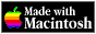 Made with Macintosh badge